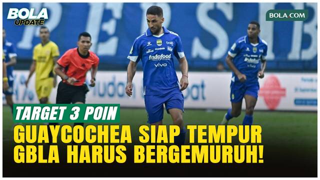 Luciano Guaycochea Siap Tempur di Laga Panas Persib Vs Persija