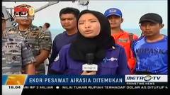 Ekor Pesawat Air Asia QZ8501 Ditemukan