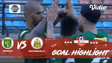 Persebaya (4) vs Bhayangkara FC (0) - Goal Highlights | Shopee Liga 1