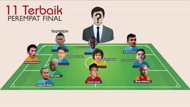 11 Pemain Terbaik Perempat Final Piala Presiden 2015