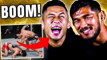 HILARIOUS Fighter Commentary Aung La & Martin REACT To INSANE KO!