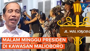 Mengintip Momen Presiden Jokowi Habiskan Malam Minggu di Yogyakarta