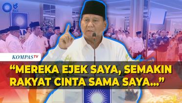 [FULL] Sambutan Prabowo saat Acara Bukber di Markas PAN, Ungkit Nilai 11 Anies hingga Pesan Jokowi
