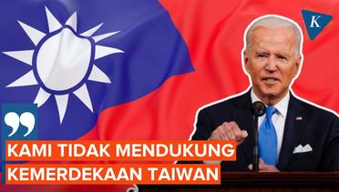 Biden Kembali Tegaskan Tak Dukung Kemerdekaan Taiwan