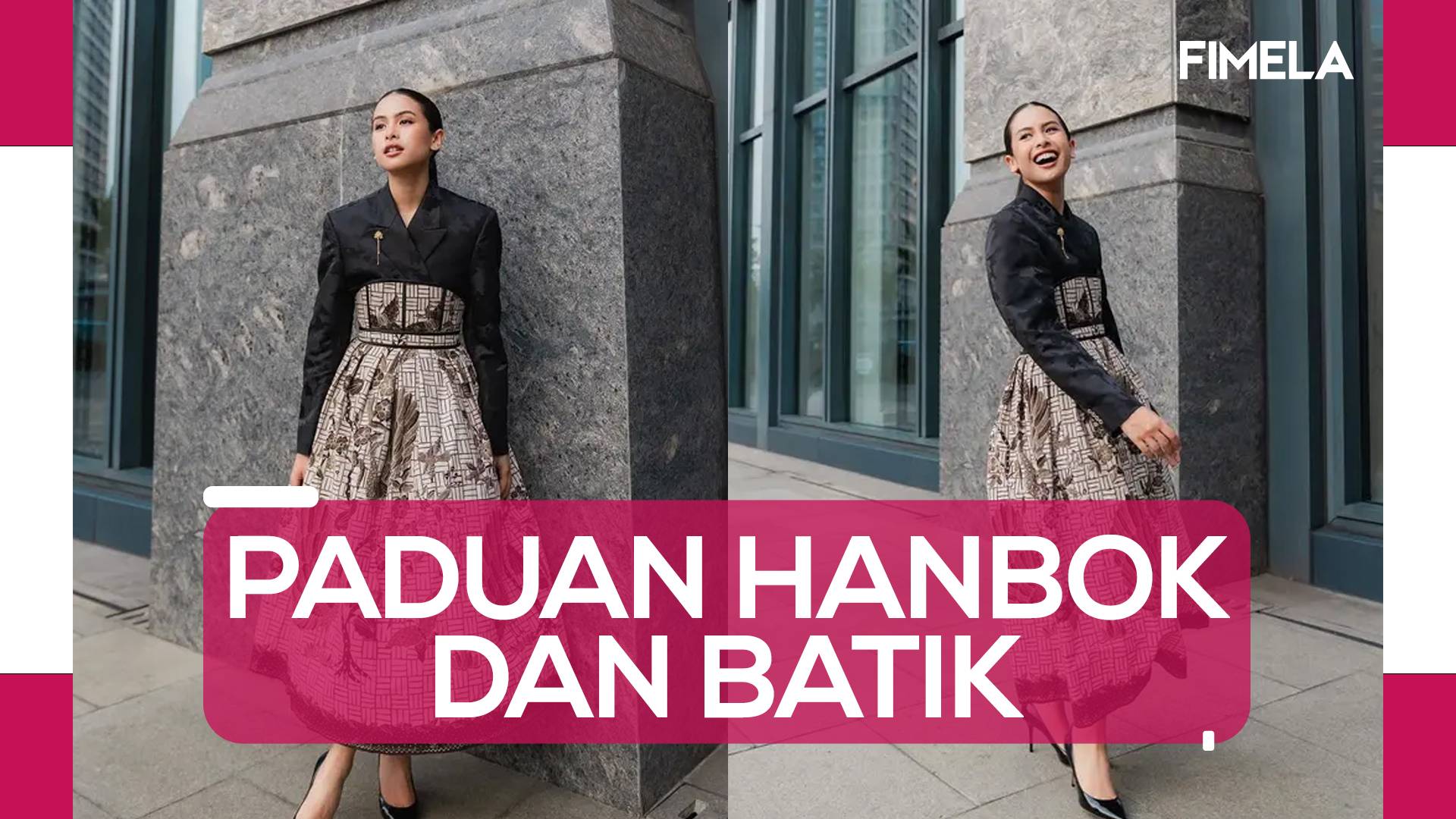 Padukan Hanbok dan Batik Maudy Ayunda Tampil Anggun di ASEAN Business Awards