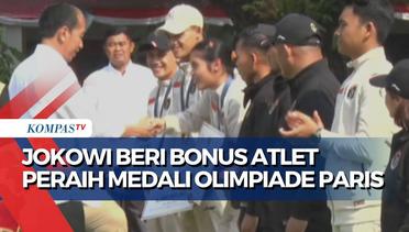 Tepati Janji, Presiden Jokowi Serahkan Bonus untuk Atlet Peraih Medali Olimpiade Paris 2024!