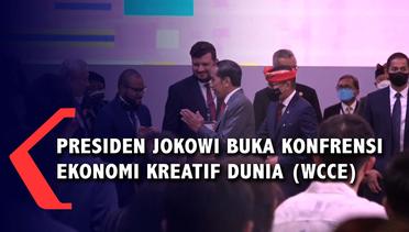 Presiden Jokowi Buka Konferensi Ekonomi Kreatif Dunia (WCCE)