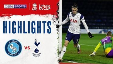 Match Highlight | Wycombe 1 vs 4 Tottenham  | FA Cup 2021