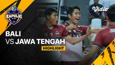 Highlights | Delapan Besar Putra: Bali vs Jawa Tengah | Piala Kapolri 2023