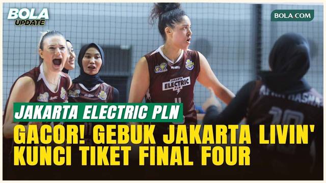 Pastikan Tiket Final Four, Jakarta Electric PLN Libas Jakarta Livin' Tanpa Ampun!