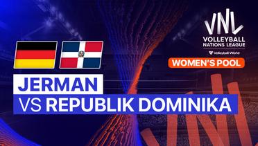 Jerman vs Republik Dominika - Volleyball Nations League