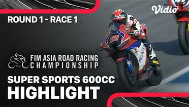 Highlights | Round 1: SS600 | Race 1 | Asia Road Racing Championship 2023