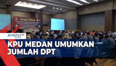 KPU Kota Medan Umumkan Jumlah Daftar Pemilih Tetap di Kota Medan 1.853.458 Pemilih