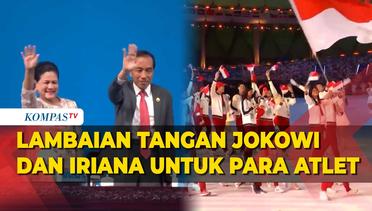 Lambaian Tangan Jokowi dan Iriana untuk Para Atlet FISU World University Games