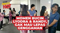 Momen Lyodra Ginting Tak Mau Lepas Dari Genggaman Randy Martin di Belakang Panggung