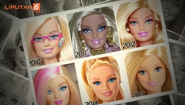 Beginilah Perubahan Boneka Barbie Selama 56 Tahun