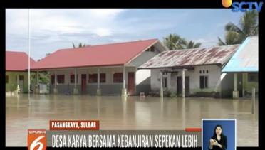 Banjir di Pasangkayu Tak Kunjung Surut, Puskesmas dan Kantor Desa Tutup - Liputan 6 Siang
