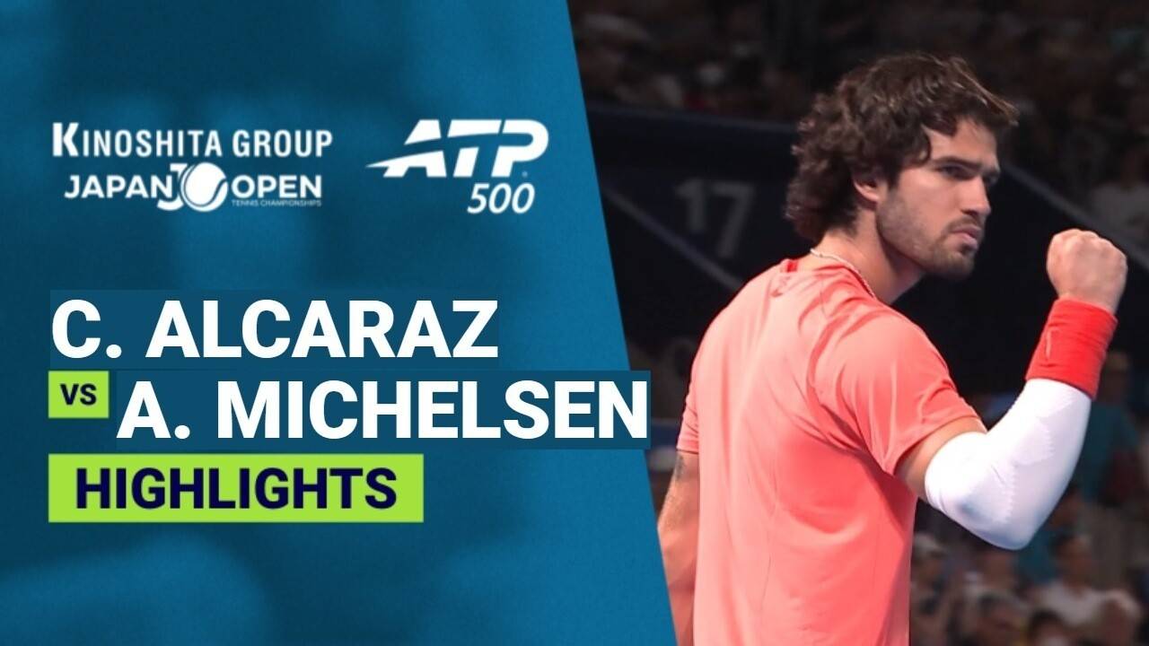 Carlos Alcaraz vs Alex Michelsen - Round 1 | ATP 500: Kinoshita Group Japan Open Tennis Championships 2026