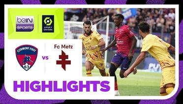 Clermont Foot vs Metz - Highlights | Ligue 1 2023/2024