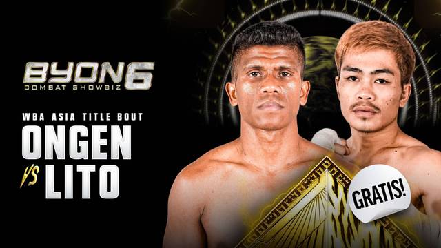 Ongen Saknosiwi vs Lito Waniwan Badenas - Full Match | BYON Combat Showbiz 6 2025