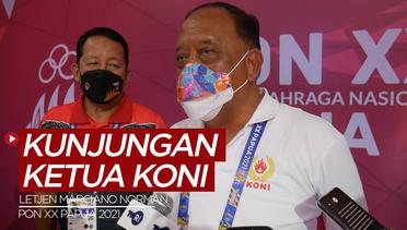 Tinjau Pertandingan Taekwondo PON Papua 2021, Ketua KONI Pusat Sampaikan Beberapa Pesan