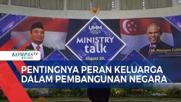 Ministry Talk UMM Hadirkan Menteri Pembangunan Sosial dan Keluarga Singapura