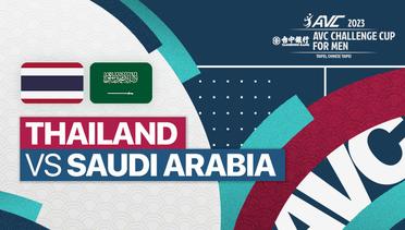 Full Match | Thailand vs Saudi Arabia | AVC Challenge Cup for Men 2023