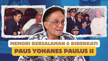 Kenangan Pilot yang Menerbangkan Pesawat Kunjungan Paus Paulus Yohanes II di Indonesia