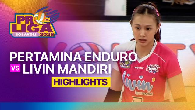 Putri: Jakarta Pertamina Enduro vs Jakarta Livin Mandiri - Highlight | Proliga 2026