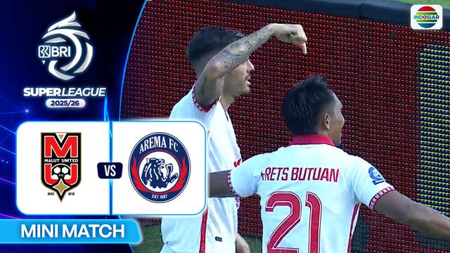 Malut United FC VS Arema FC - Mini Match | BRI Super League 2025/26
