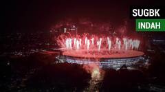 Gemerlap Indahnya SUGBK saat Pembukaan Asian Games 2018