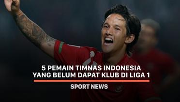 5 Pemain Timnas Indonesia yang Belum Dapat Klub di Liga 1