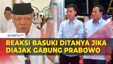 Reaksi Menteri Basuki Ditanya Kesiapannya Jika Diajak Gabung Kabinet Prabowo-Gibran