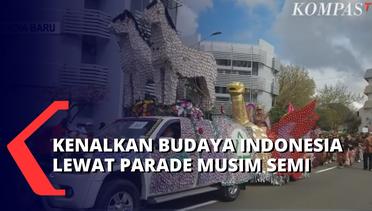 Warga Indonesia di Selandia Baru Pamerkan Budaya Indoneisa di Parade Musim Semi