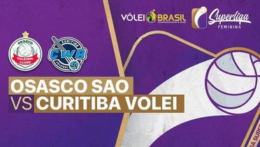Full Match | Osasco Sao Cristovao Saude vs Curitiba Volei | Brazilian Women's Volleyball League 2021/2022