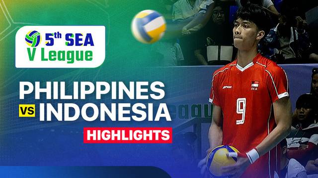 Men: Indonesia vs Philippines - Highlight | SEA VLeague 2025