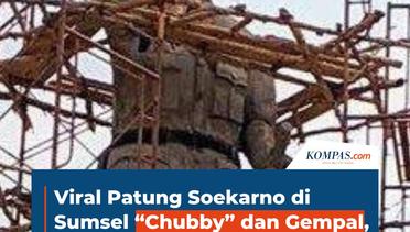 Viral Patung Soekarno di Sumsel Chubby dan Gempal, Telan Biaya Rp 500 Juta