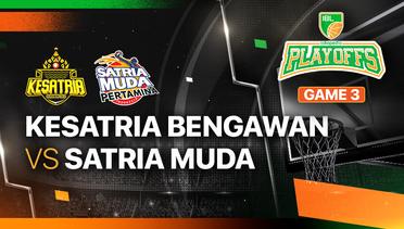 Playoffs - Game 3: Kesatria Bengawan Solo vs Satria Muda Pertamina Jakarta - Full Match | IBL Tokopedia 2024