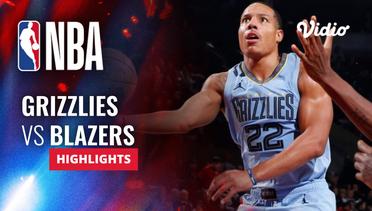 Memphis Grizzlies vs Portland Trail Blazers - Highlights | NBA Regular Season 2023/24