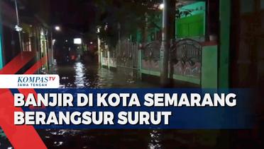 Banjir di Kota Semarang Berangsur Surut
