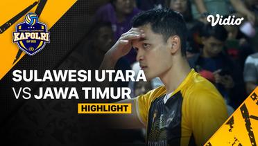 Highlights | Putra: Sulawesi Utara vs Jawa Timur | Piala Kapolri 2023