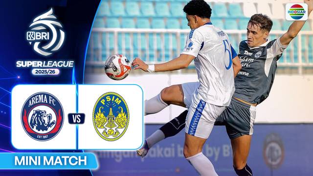 Arema FC VS PSIM Yogyakarta - Mini Match | BRI Super League 2025/26