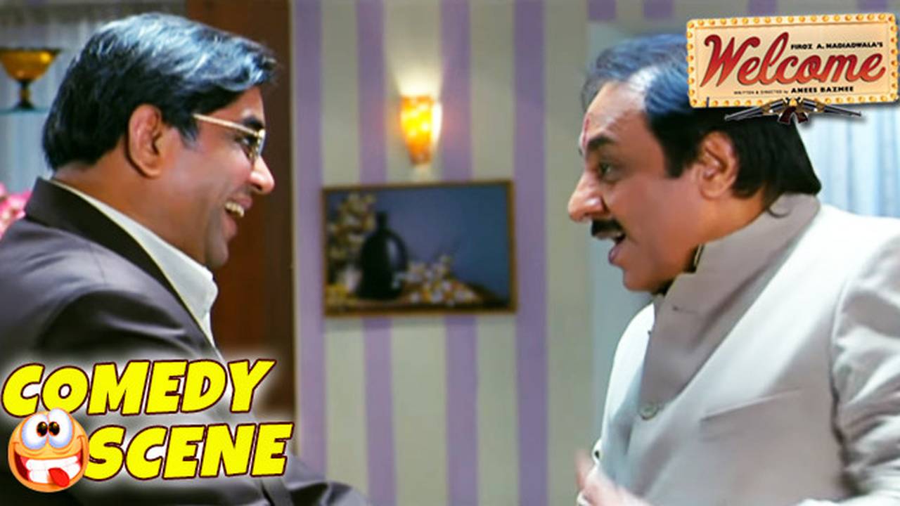 Paresh Rawal Funny Scene Comedy Scene Welcome Hindi Film HD