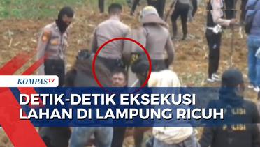 Ricuh Sengketa Lahan di Lampung, Polisi Tendang Kepala Warga