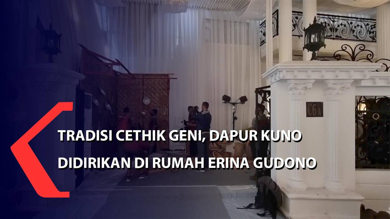 Tradisi Cethik Geni Dapur Kuno Didirikan Di Rumah Erina Gudono Kompas Tv Vidio