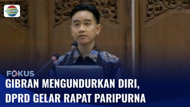 DPRD Gelar Rapat Paripurna, Mengusulkan Wakil Wali Kota Solo Gantikan Gibran | Fokus
