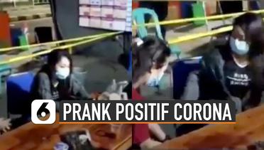 Prank Petugas Medis Kejang-Kejang dan Mengaku Positif Corona Gadis ini Ditangkap