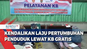 Kendalikan Laju Pertumbuhan Penduduk di Semarang Lewat KB Gratis