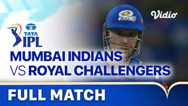 Full Match - Mumbai Indians vs Royal Challengers Bangalore | Indian Premier League 2023