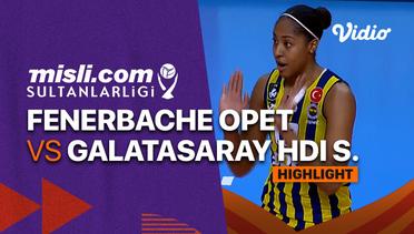 Highlights | Fenerbahce Opet vs Galatasaray HDI Sigorta | Turkish Women's Volleyball League 2022/2023
